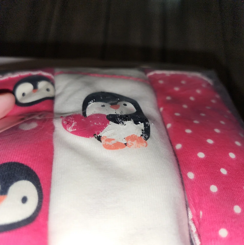 NWT Gymboree Girls 3-Pack Pink Penguin Print Cotton Briefs